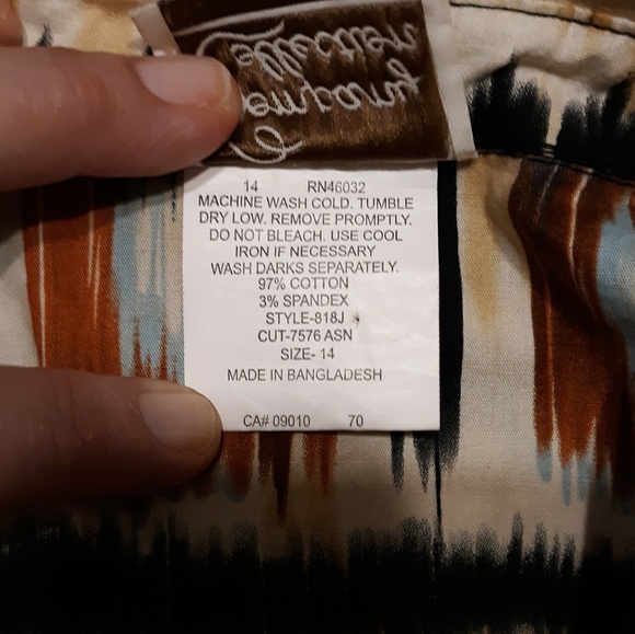 INDIAN PAINTBRUSH ARTSY STATEMENT CARGO JACKET, 14 - Picture 5 of 6